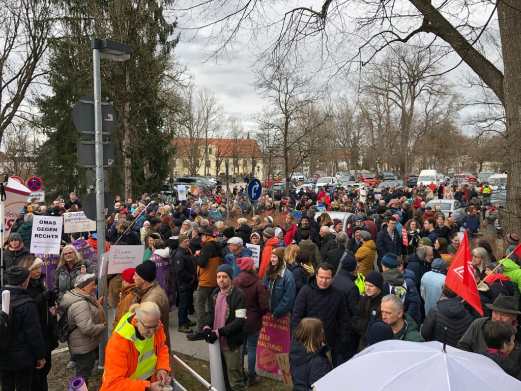 Demo am 24. Februar